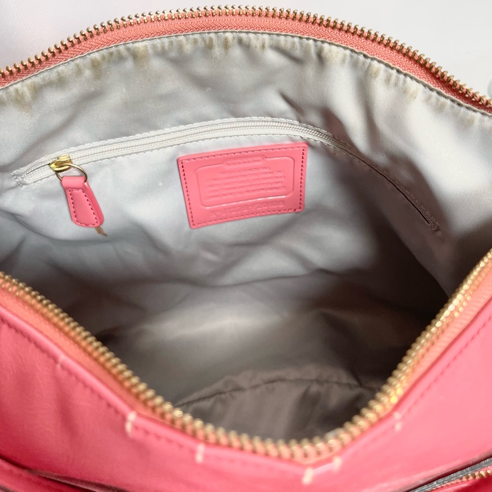Coach Pink Shoulder Bag - Picture 12 of 14
